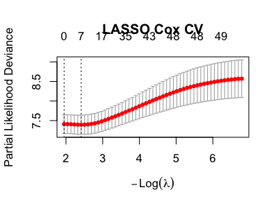 LASSO CV Curve