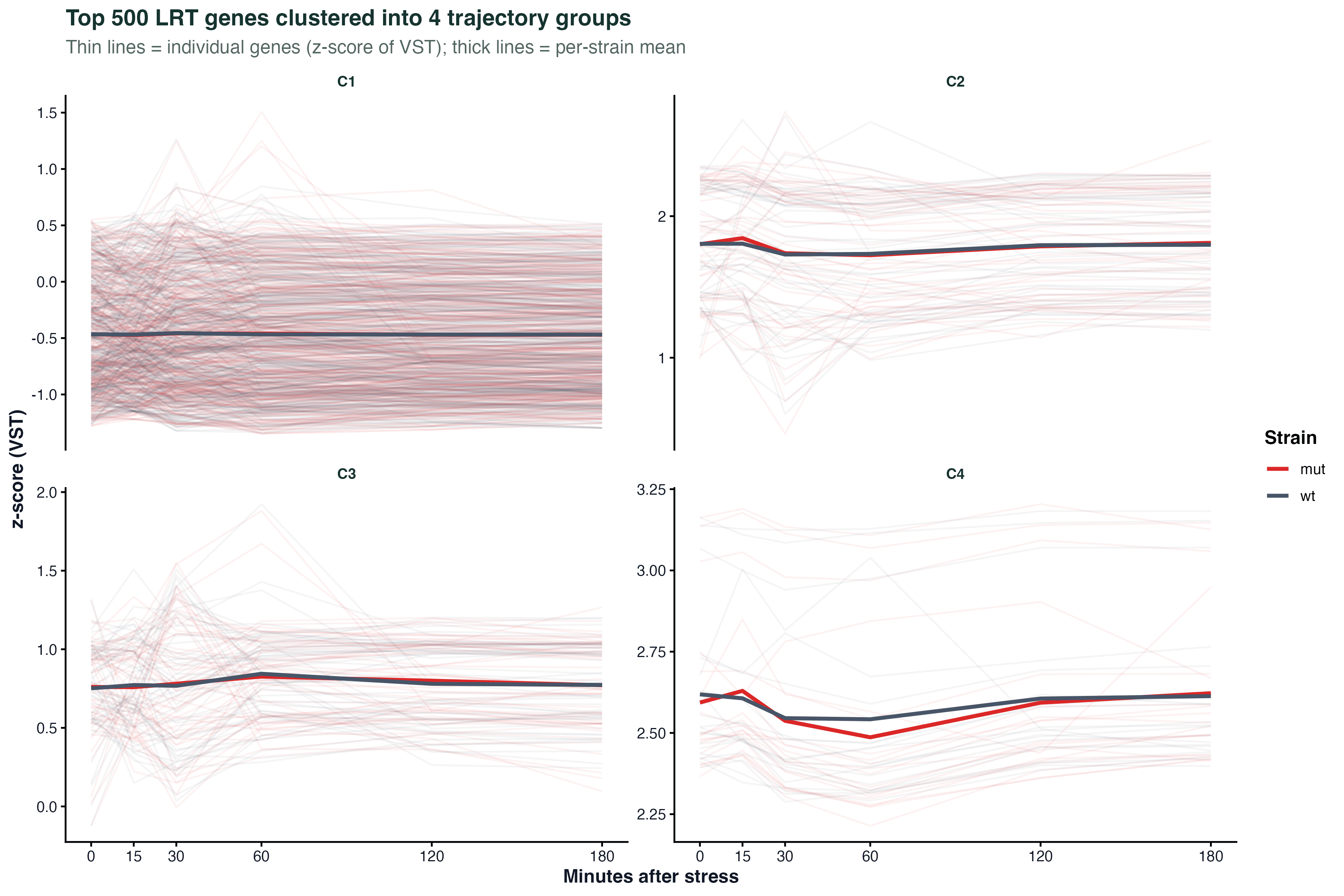 Cluster Trajectories